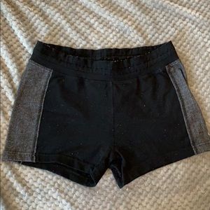 Hemmed to 4” yoga or fitted lifting/training short